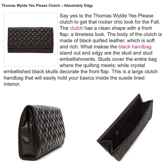 Thomas Wylde Yes Please Clutch - Picture 8 of 8